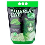Комкующийся наполнитель Сибирская кошка TOFU Зеленый чай, 6 л - изображение