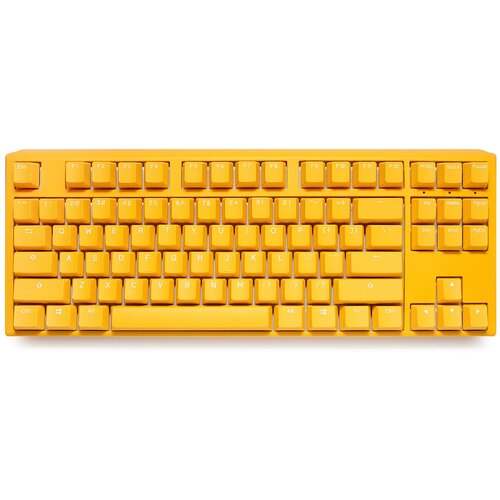 Игровая механическая клавиатура Ducky One 3 TKL Yellow переключатели Cherry MX RGB Red, русская раскладка