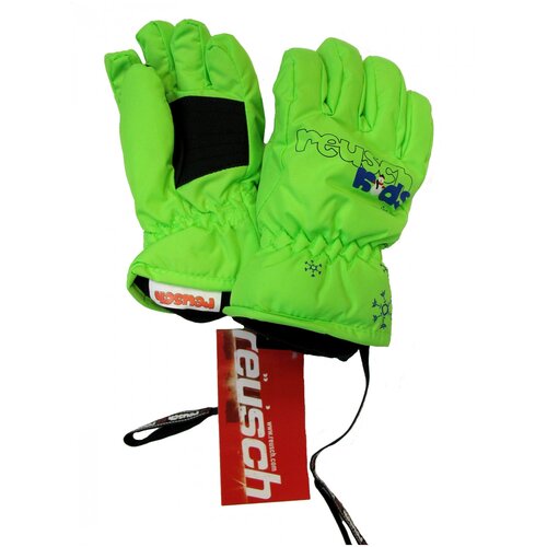 Перчатки зимние детские Reusch R-TEX XT 4585105 , размер 2 , цвет 527 салатовый