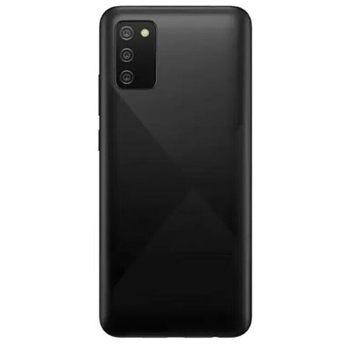 Задняя крышка для Samsung A025F (A02s) Черный задняя крышка для samsung galaxy a02s a025f черный