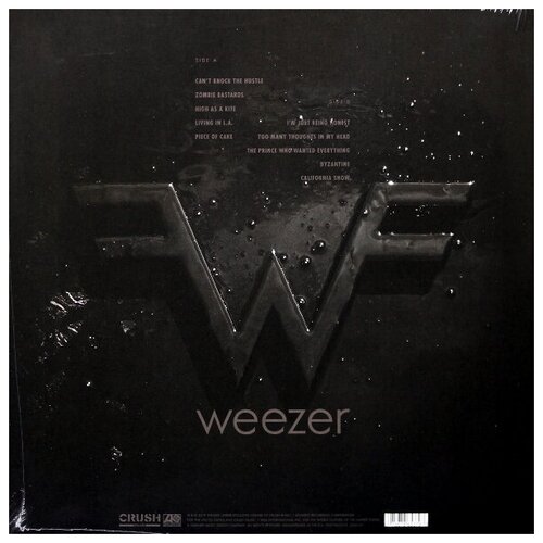 Рок WM Weezer, Weezer (BLACK Album) (Black Vinyl)