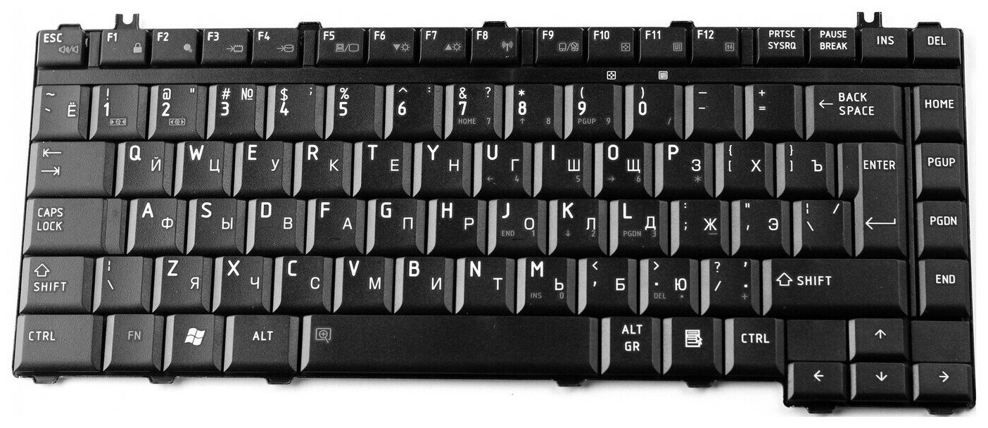 Клавиатура для ноутбука Toshiba A200 A300 L300 M300 P/n: NSK-TAJ01 9J. N9082. J01 6037B0028302