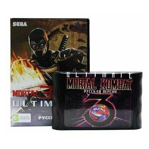 игра для sega mortal kombat 2 Ultimate Mortal Kombat 3 - заключительная часть культового файтинга на Sega