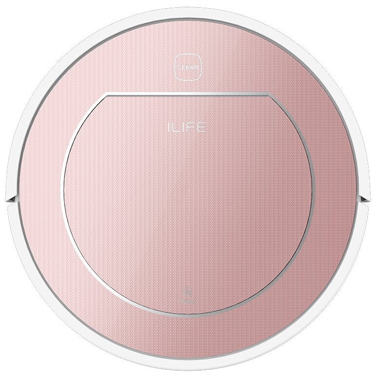 Робот-пылесос ILIFE V7S Plus, розовый