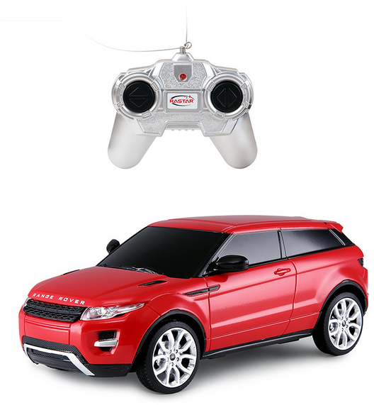 Машина р/у 1:24 RangeRover Evoque, цвет красный Rastar 46900R