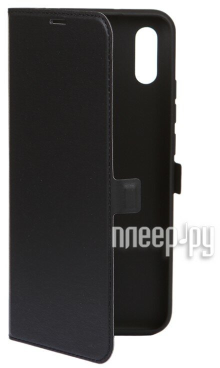 Чехол BoraSCO Book Case для Xiaomi Redmi 9A черный - фото №2