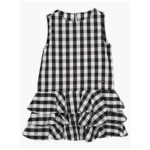 Платье для девочек Mini Maxi, модель 3999, цвет серый, размер 116