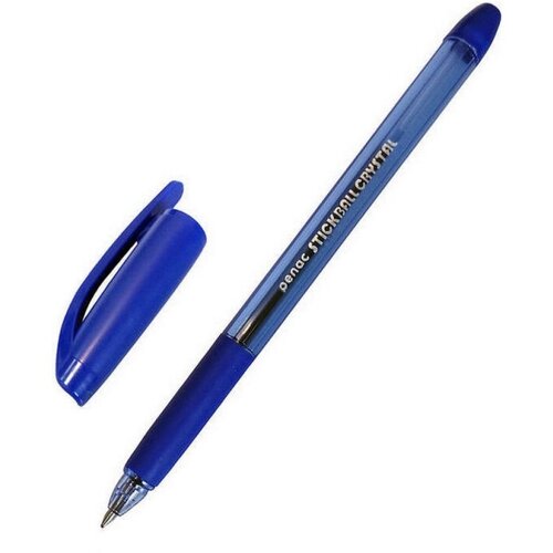 Ручка шариковая неавтомат. PENAC StickBallCRYSTсин, масл, манBA3402-03F