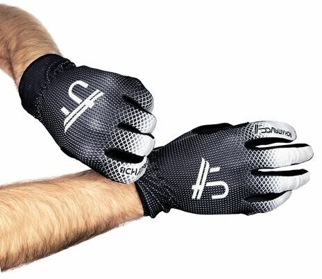 Перчатки лыжероллерные "Roller" Александр Большунов, черно-белые, размер 11
