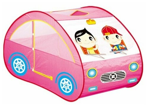 Палатка Yongjia Toys Автомобиль 889-58B/889-59B, розовый