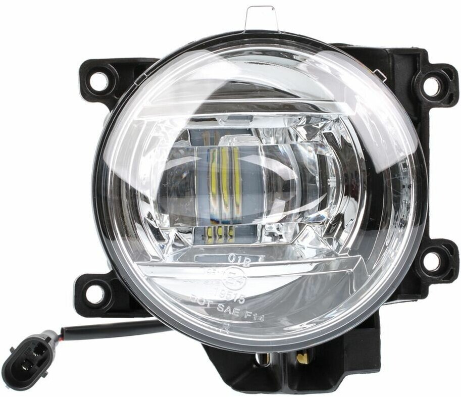 Светодиодная противотуманная фара OPTIMA LED FOG LIGHT 568 Toyota LC200/Rav4 90мм, 9W, 5500K, 12-24V, комплект 2шт