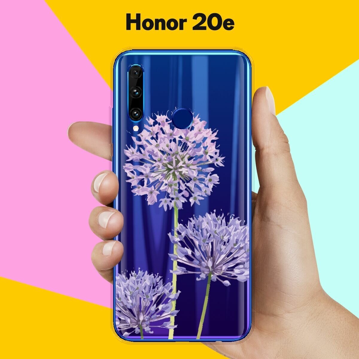 Силиконовый чехол на Honor 20e Цветы 40 / для Хонор 20Е