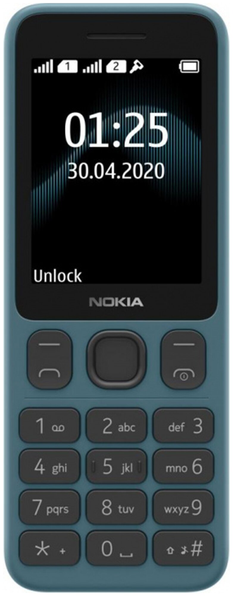 Мобильный телефон Nokia 125 Dual SIM TA-1253 Blue