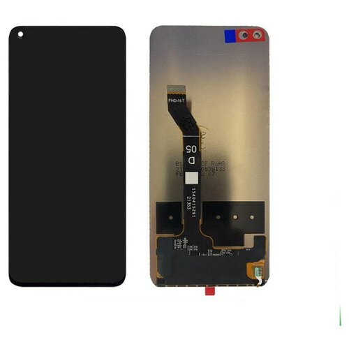 Дисплей (экран) в сборе с тачскрином для Huawei Honor 50 Lite, Nova 8i черный / 1080x2376