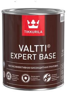 <b>Tikkurila</b> Антисептик грунтовочный <b>VALTTI</b> EXPERT BASE 0,9л Высокоэффективная биозащитная грунтовка дл
