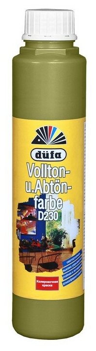 Колеровочная краска Dufa Vollton und Abtonfarbe D230 умбра 0.75 л