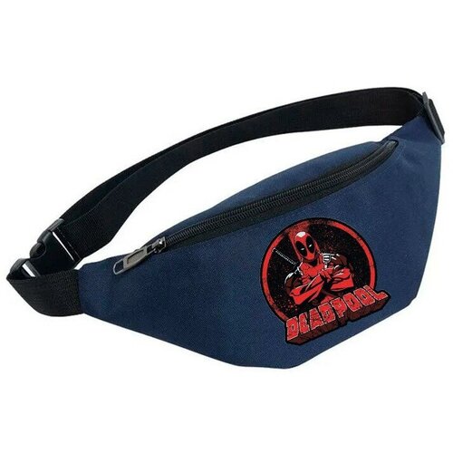 фото Сумка поясная noname, синий