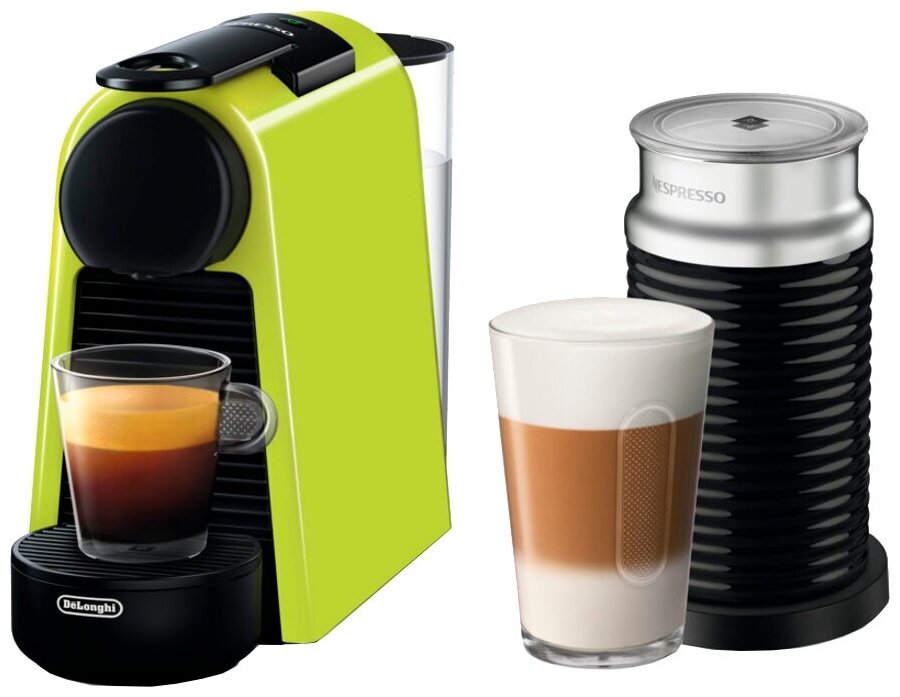 Кофемашина капсульная De'Longhi Nespresso Essenza Mini EN 85 AE, лайм