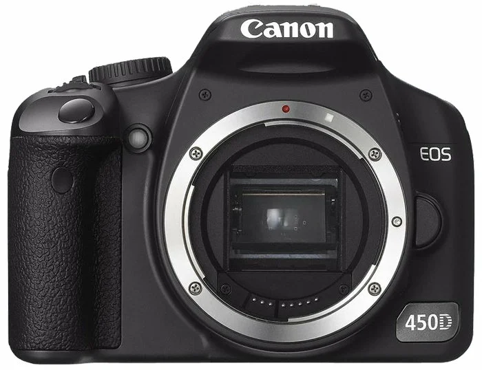 Фотоаппарат Canon EOS 450D Body ремень, аккумулятор, черный