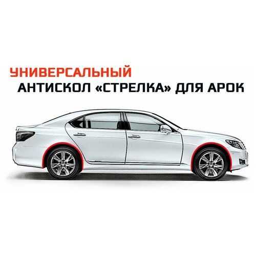 Антискол Стрелка (4-х арок) для Peugeot 408