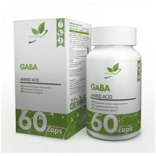 Natural Supp GABA 500mg (60капс)