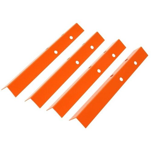 Набор ножек для грядки, 4 шт, оранжевые 4 шт протекторы для ножек лестницы