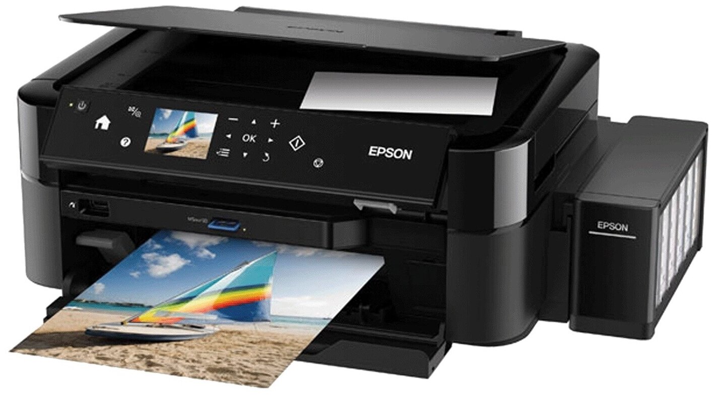 МФУ струйный Epson L850 (L850/C11CE31505/C11CE31404) A4 USB черный