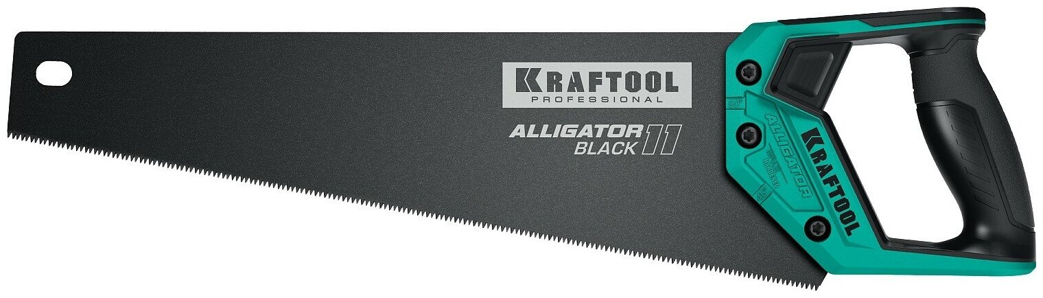 KRAFTOOL Alligator Black 11 400 мм, Ножовка для точного реза (15205-40)