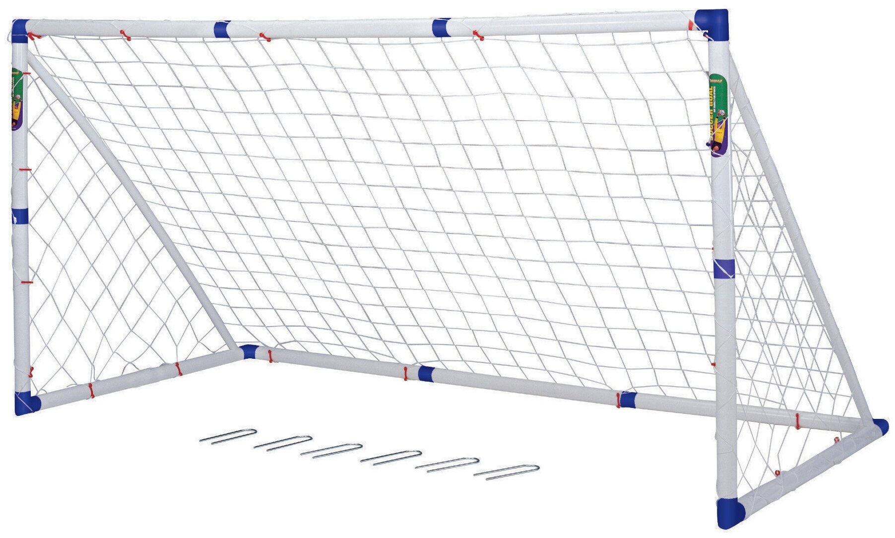 Футбольные ворота из пластика 2.44х1.30х0.96 м