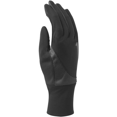 фото Мужские перчатки для бега nike men's dri-fit tailwind run gloves l black/anthracite n.rg.99.020.lg-020-l