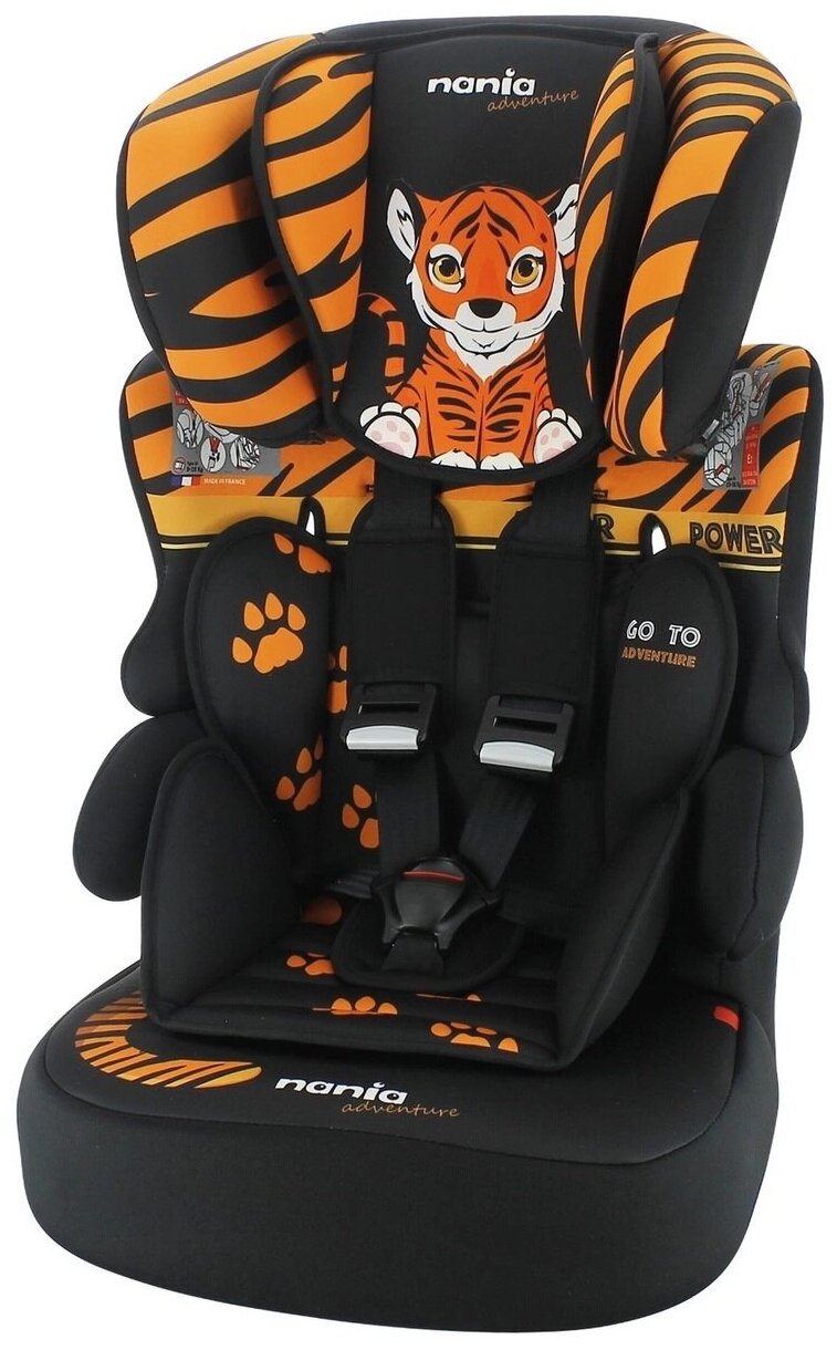 Автокресло NANIA 583245 Beline SP Tiger Animals