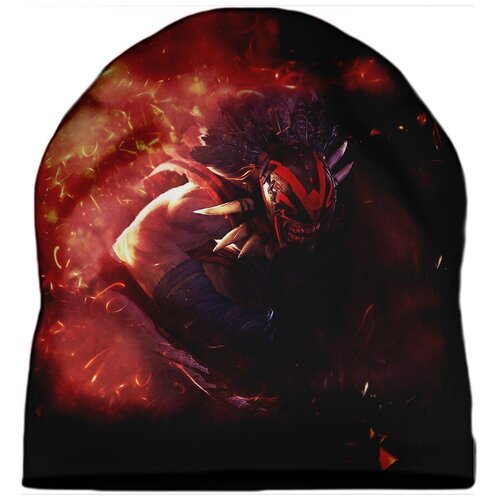 фото Шапка мужская dota в маске с перьями drabs