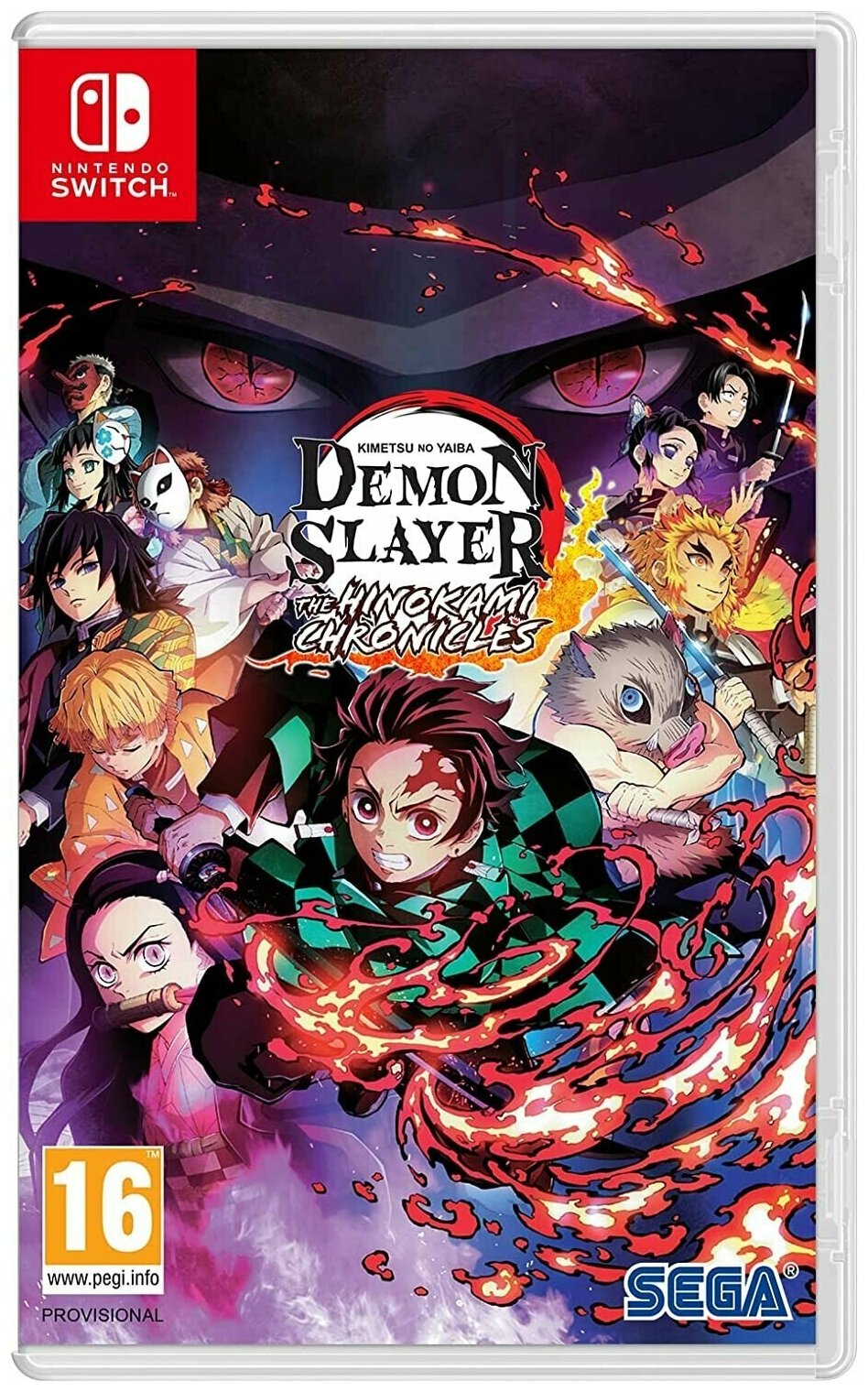 Игра Demon Slayer: Kimetsu no Yaiba. The Hinokami Chronicles (Nintendo Switch Английская версия)