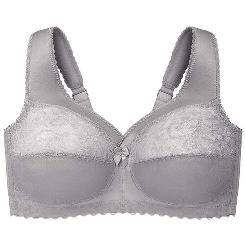 фото Бюстгальтер glamorise, размер 90e(40dd), silver