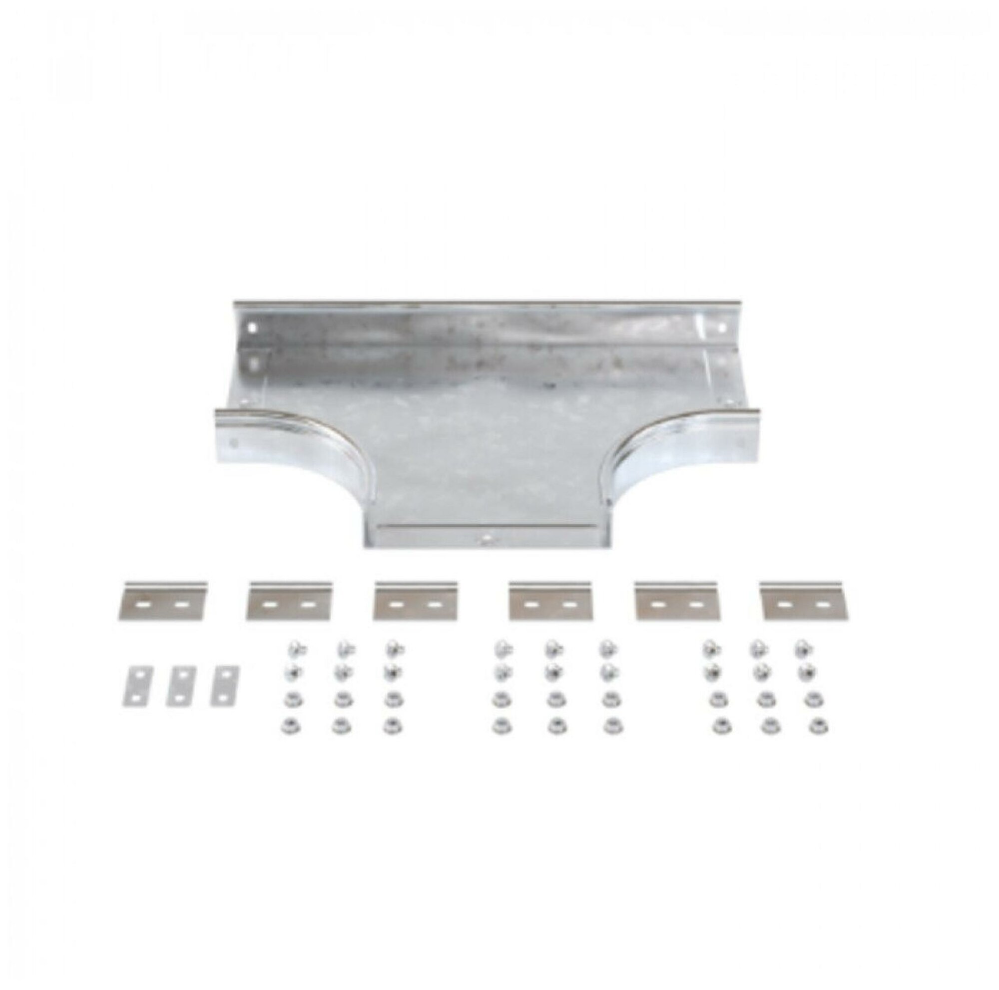 Тройник DKC 36124K, Т-образный, гальваническое покрытие, сталь, для кабельных лотков