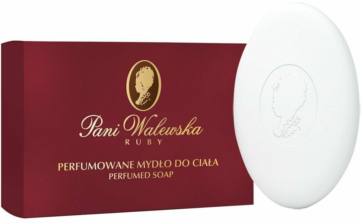 Комплект Мыло туалетное кремовое PANI WALEWSKA NOIR + PANI WALEWSKA RUBY