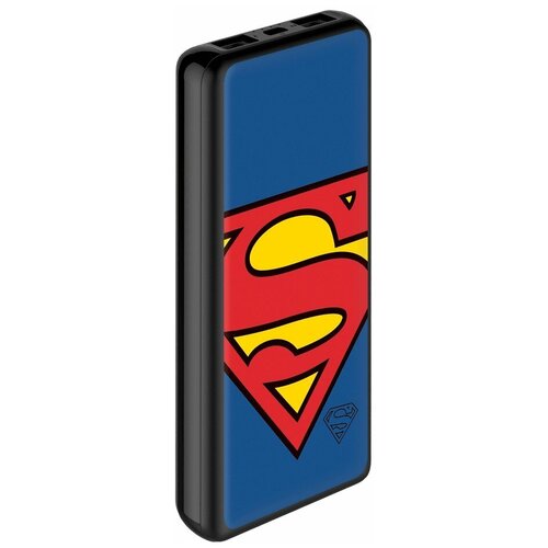 фото Аккумулятор deppa superman logo 301082 10000 mah, черный