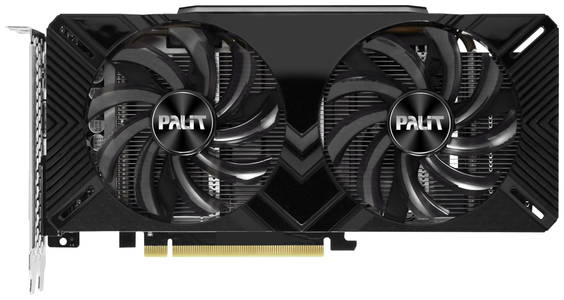 Видеокарта Palit NVIDIA GeForce GTX 1660 Dual 6Gb DDR5 192bit (NE51660018J9-1161C)