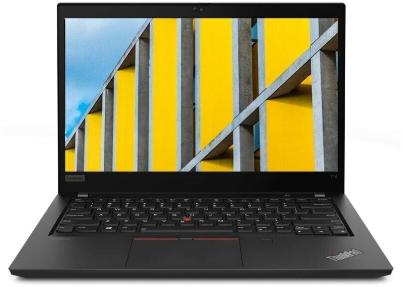 Ноутбук Lenovo ThinkPad T14 Gen 2 черный ENGKBD (20w1a10xcd) - фото №11