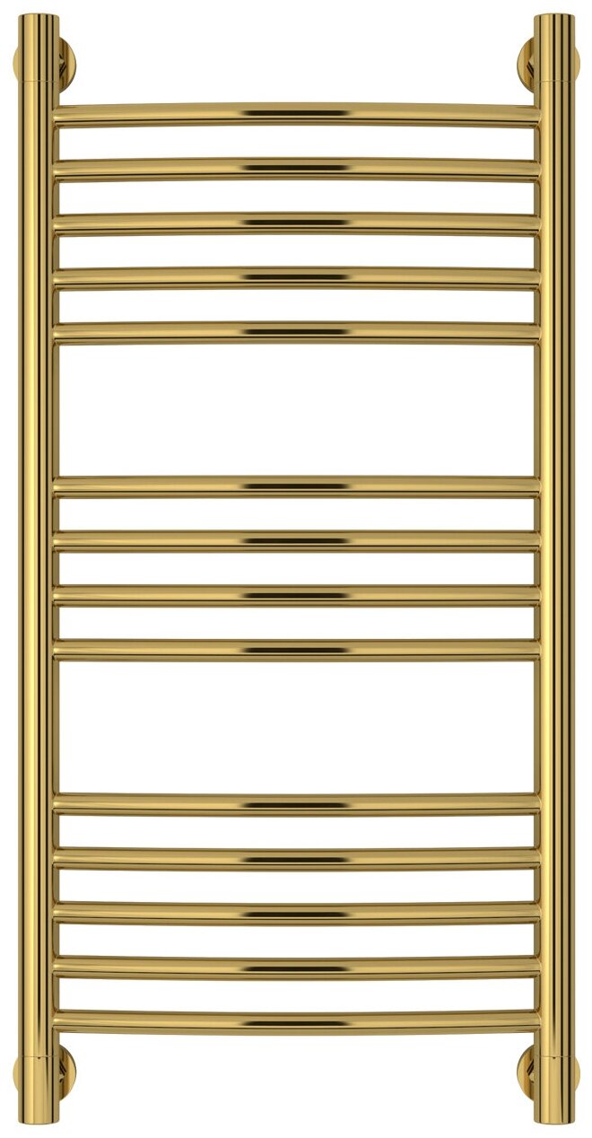 Водяной полотенцесушитель Сунержа Богема+ выгнутая 800x400 (золото)