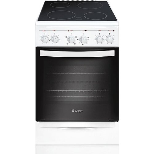 Электрическая плита Gefest 5160-02 0095 стеклокерамика белый 4821300₽