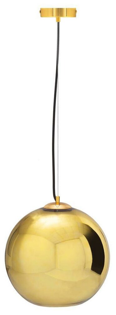 Светильник подвесной Loft It Copper Shade LOFT2024-B, E27, 60Вт, кол-во ламп:1шт, Золото