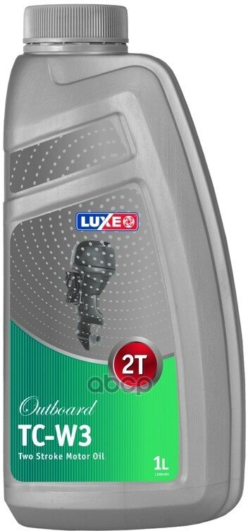 Масло Моторное 2T Luxe Outboerd 2T Tc-W3 Полусинтетическое 1 Л Luxe 581 Luxe арт. 581