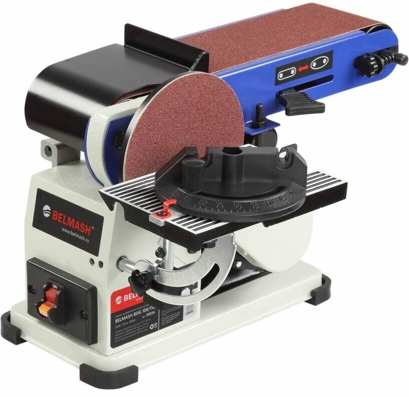 Шлифовальный ленточно-дисковый станок Белмаш BDG 100/152