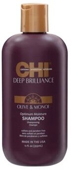 Шампунь CHI Olive & Monoi Optimum Moisture Shampoo, 355 мл
