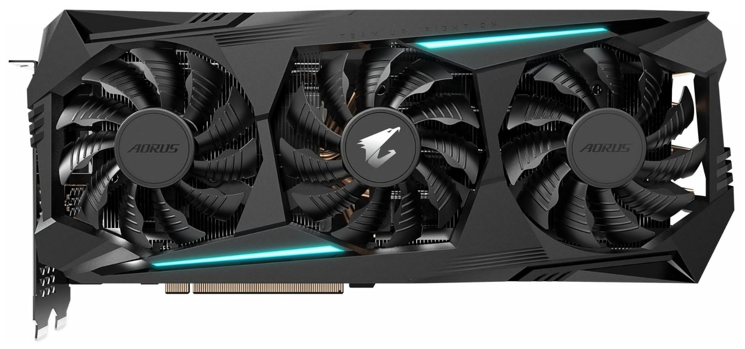 Видеокарта GIGABYTE AORUS Radeon RX 5700 XT 8G rev 2.0 (GV-R57XTAORUS-8GD), Retail