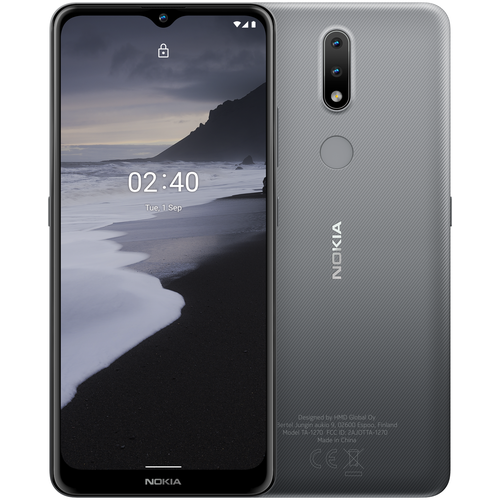 Смартфон Nokia 2.4 2/32 ГБ, Dual nano SIM, серый