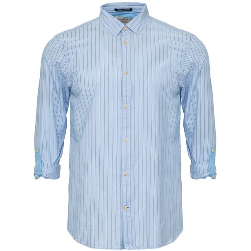 Рубашка SCOTCH & SODA, размер XL, голубой