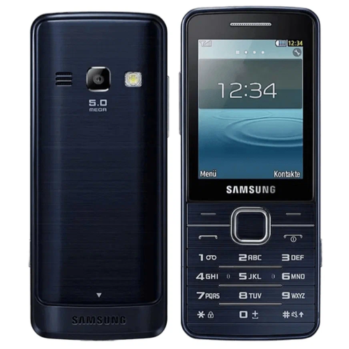 Телефон Samsung GT-S5611 2 SIM темно-синий 450000₽