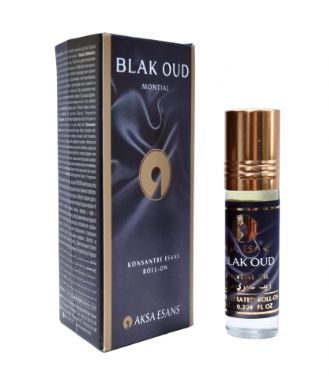 AKSA ESANS Духи-масло Духи Масло 1шт - Турция_BLAK OUD,- 1шт AKSA 6 мл